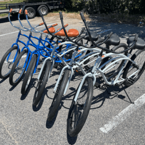 Beach Cruiser Package (6 Bikes) Weekly Rental